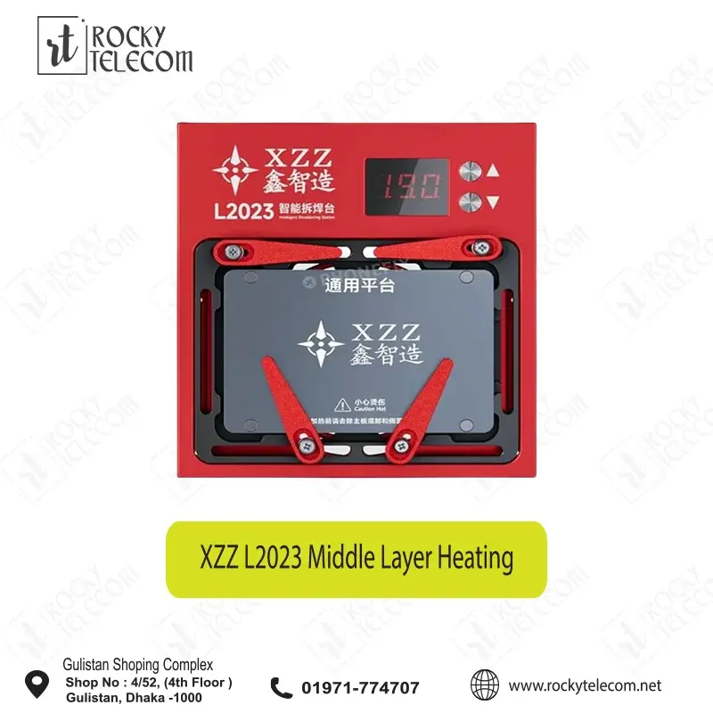 XZZ L2023 Middle Layer Heating Platform | Face ID PCB Preheater for iPhone X–16 Pro Max