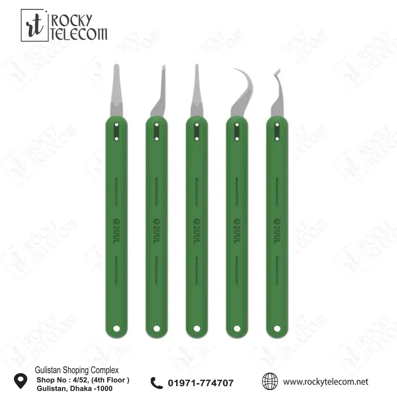 2UUL DA22 Hand Finish QUICK Blades Set for PCB Underfill Clean