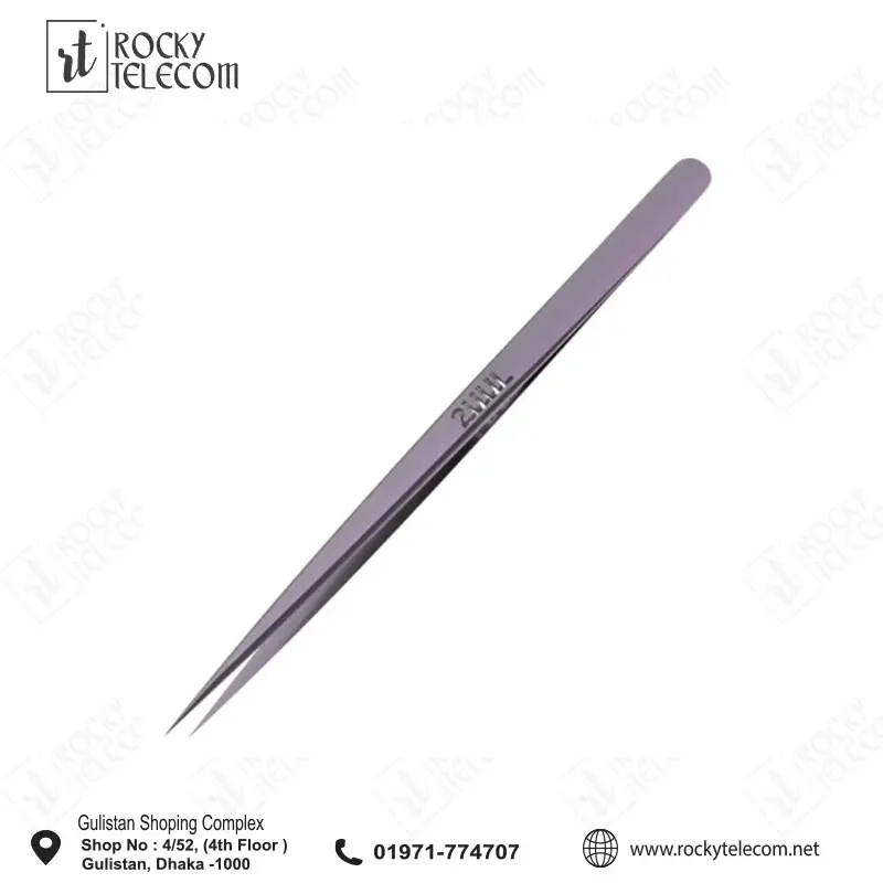 2UUL Ti21 Purple Titanium Ultralight Tweezer for Precise Phone Board Repair