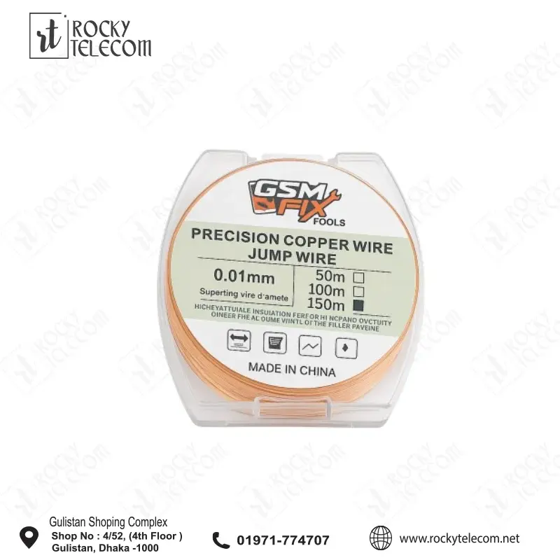 GSMFIX TOOLS PRECISION COPPER WIRE 0.01MM JUMPER WIRE