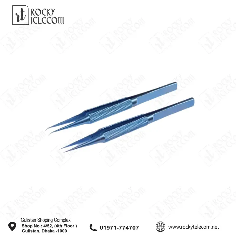 GSMFIX TOOLS TITANIUM TWEEZER CURVED 0.1