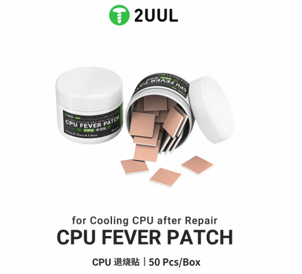 2UUL SC09 CPU Fever Patch for Cooling CPU After Repair